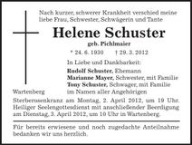 Traueranzeige  