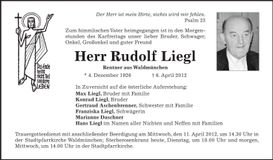 Traueranzeige  