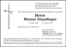 Traueranzeige  