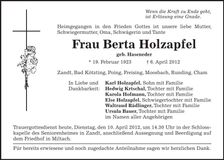 Traueranzeige  