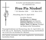 Traueranzeige  