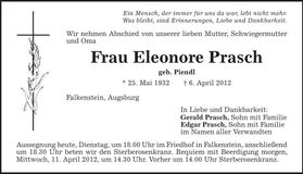 Traueranzeige  