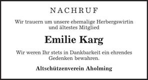 Traueranzeige  