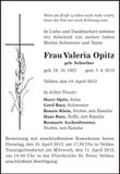 Traueranzeige  