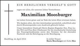 Traueranzeige  