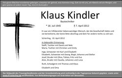 Traueranzeige  