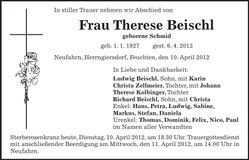 Traueranzeige  