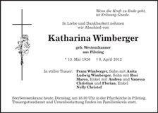 Traueranzeige  