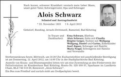 Traueranzeige  