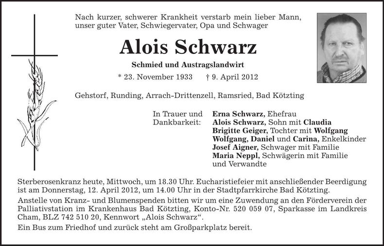 Traueranzeige  