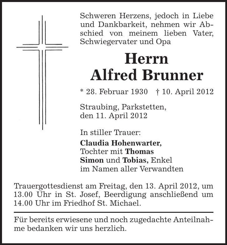Traueranzeige  