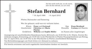 Traueranzeige  