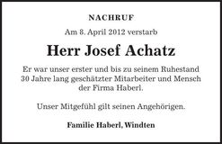 Traueranzeige  
