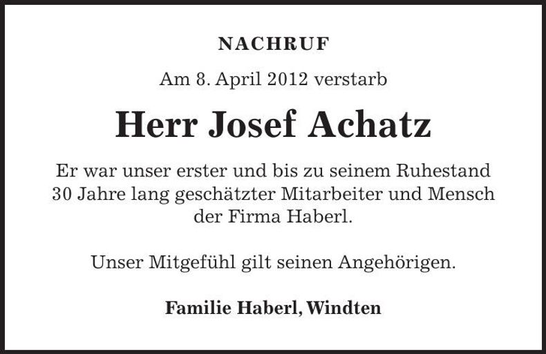 Traueranzeige  