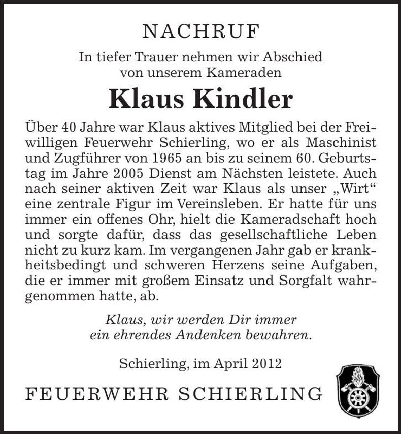 Traueranzeige  