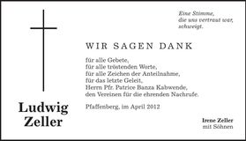 Traueranzeige  