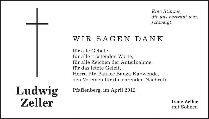 Traueranzeige  
