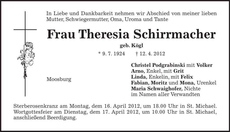 Traueranzeige  