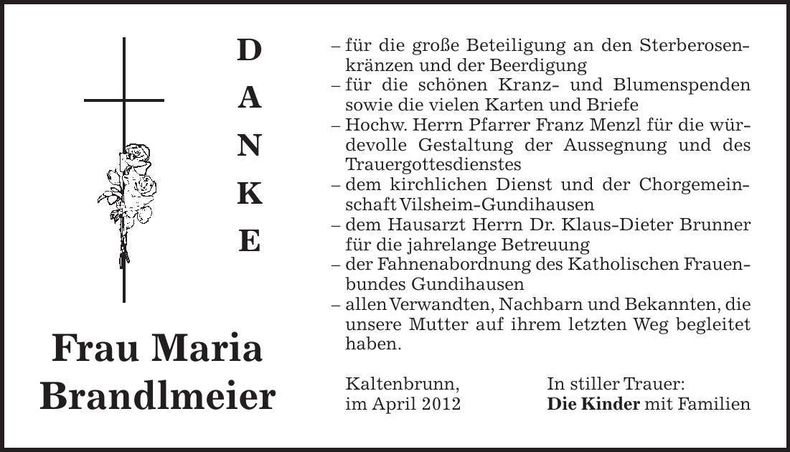 Traueranzeige  