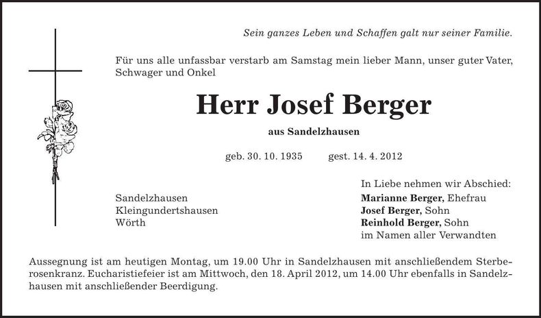Traueranzeige  