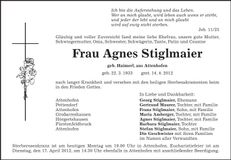 Traueranzeige  