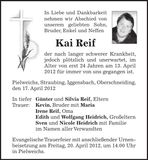 Traueranzeige  