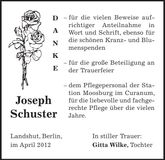 Traueranzeige  