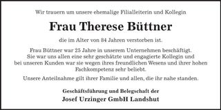 Traueranzeige  