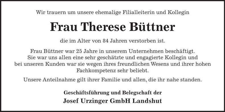 Traueranzeige  