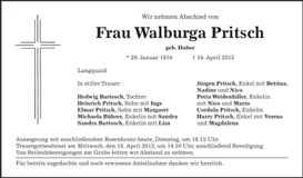 Traueranzeige  