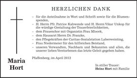 Traueranzeige  