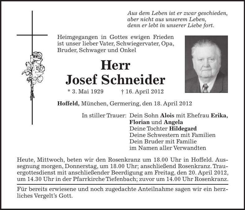 Traueranzeige  