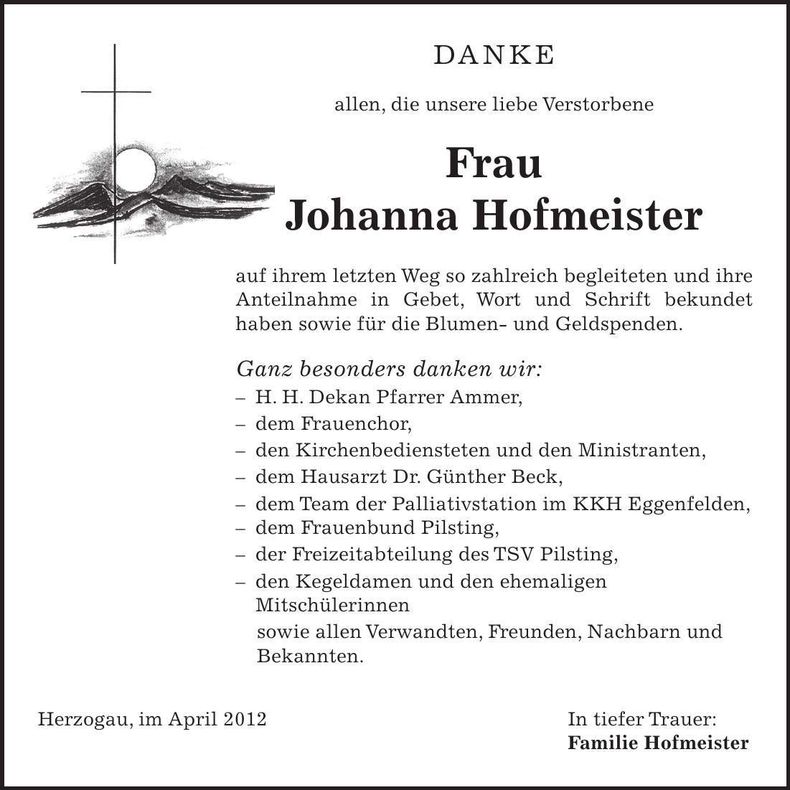 Traueranzeige  