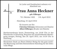 Traueranzeige  