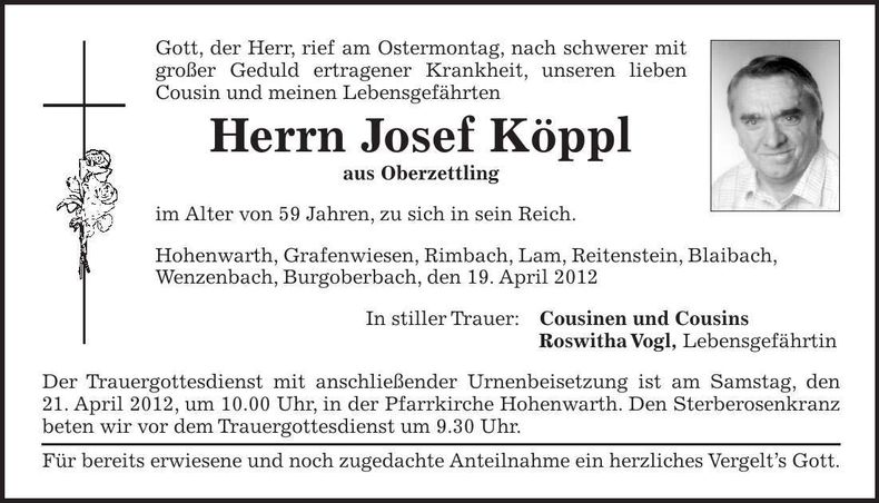 Traueranzeige  