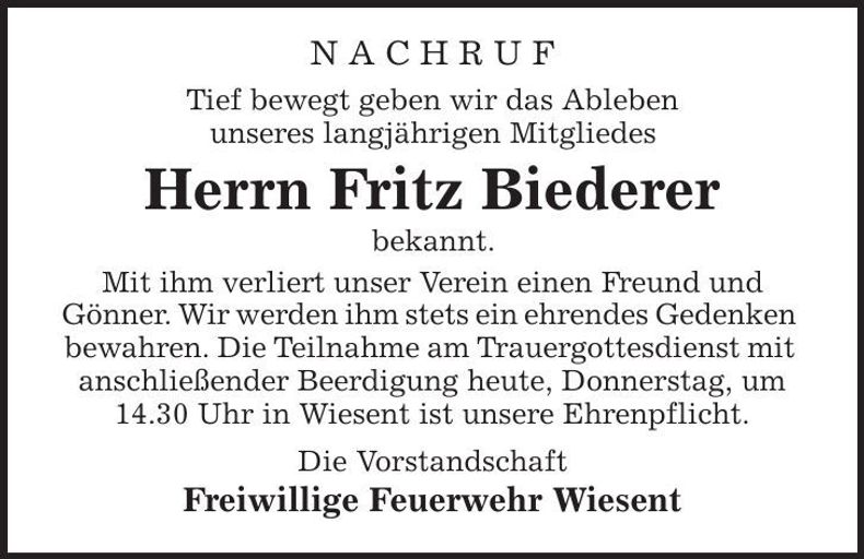 Traueranzeige  