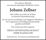 Traueranzeige  