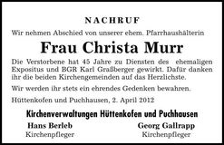 Traueranzeige  