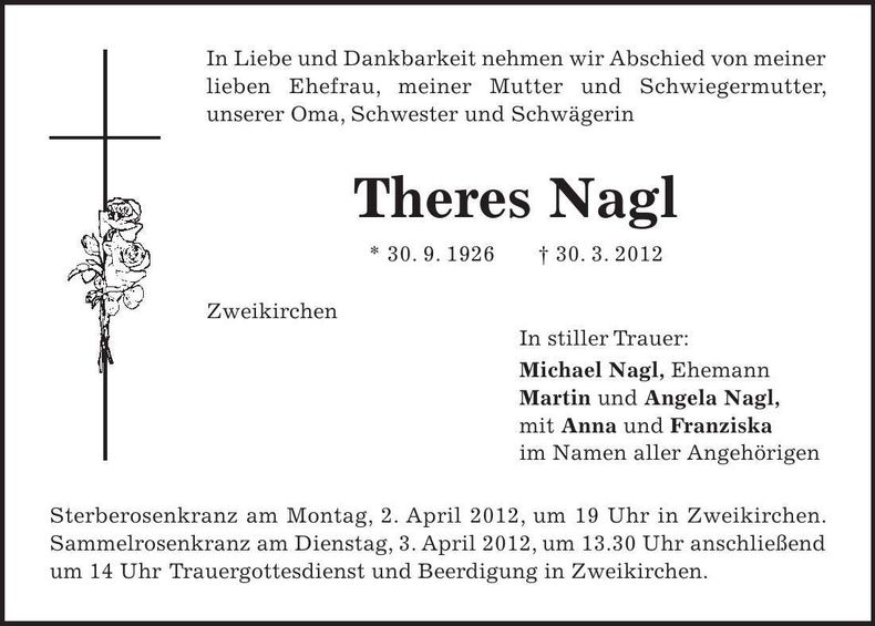 Traueranzeige  