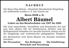 Traueranzeige  