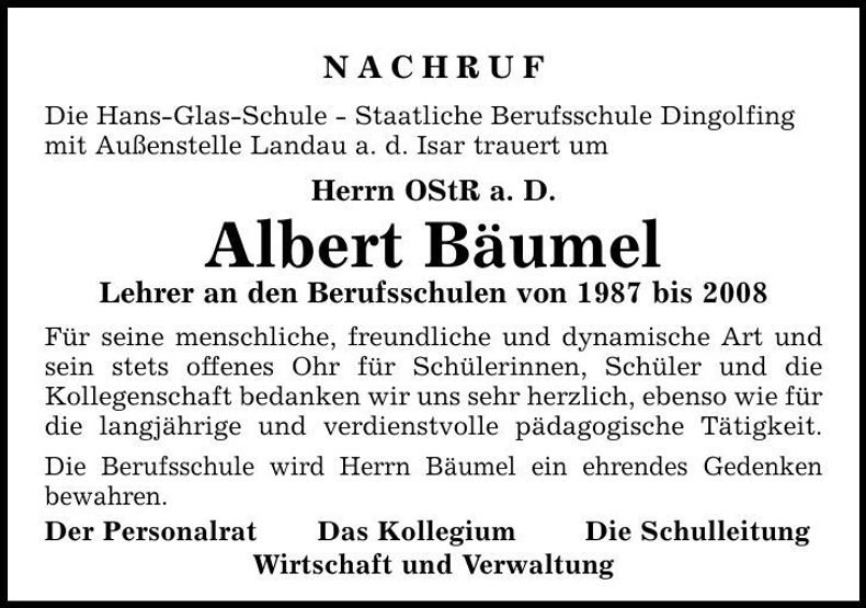 Traueranzeige  