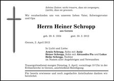 Traueranzeige  