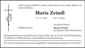 Traueranzeige  