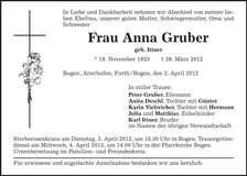 Traueranzeige  