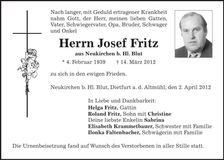 Traueranzeige  