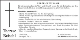 Traueranzeige  