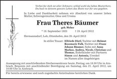 Traueranzeige  