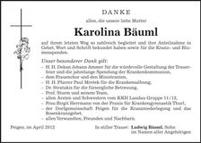 Traueranzeige  