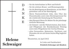 Traueranzeige  