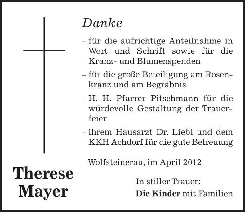 Traueranzeige  